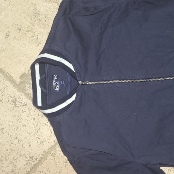 Rye Bomber Blue Jacket Size XL Tall - Picture 2 of 9